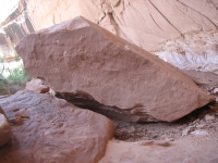 Big snake petroglyph